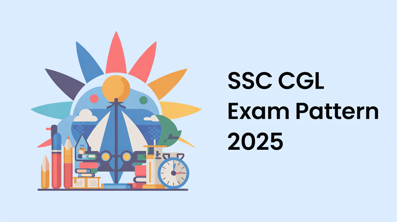 SSC CGL Exam Pattern 2025 for Tier - 1 and Tier -2